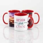 Bögre színe füllel és belsővel