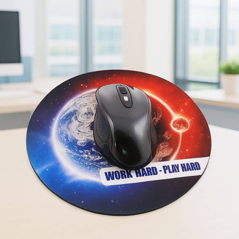 Egérpad textil kör