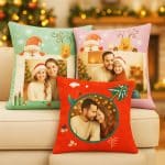 karácsonyi vászon párna