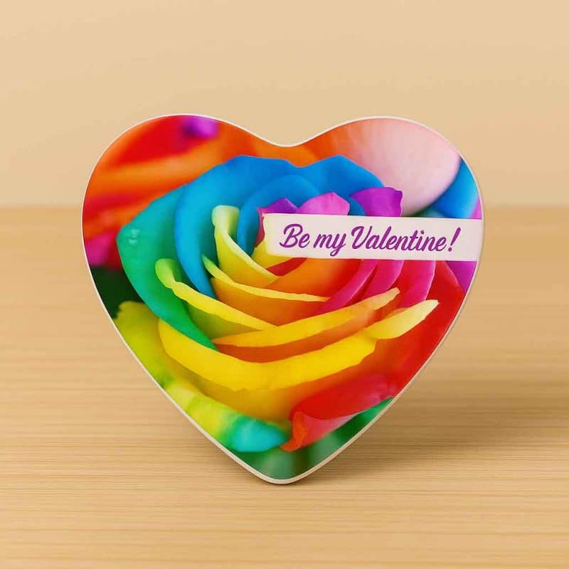 Kerámia szív hűtőmágnes