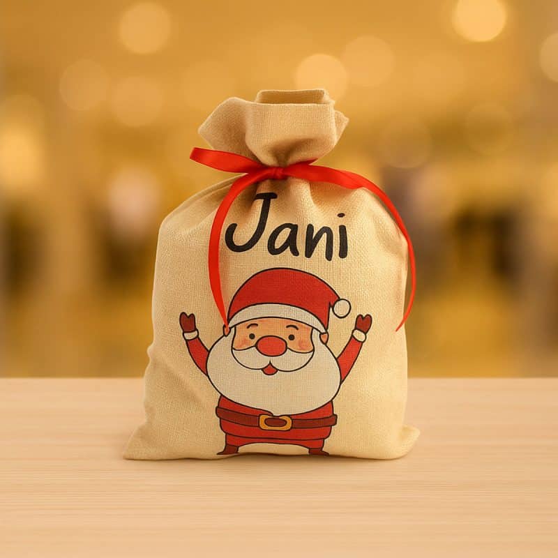 Mikulás zsák arany