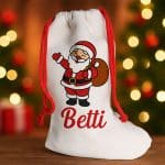 Vászon mikulás csizma