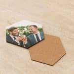 Hexagon poháralátét