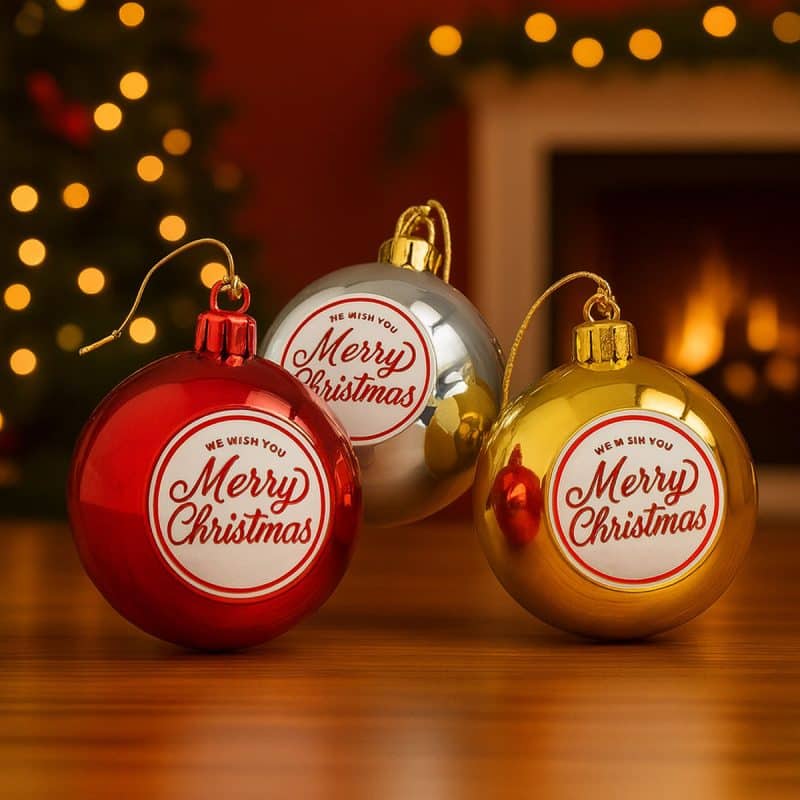 karácsonyfadísz karácsonyfagömb