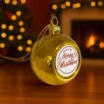 karácsonyfadísz karácsonyfagömb