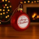 karácsonyfadísz karácsonyfagömb