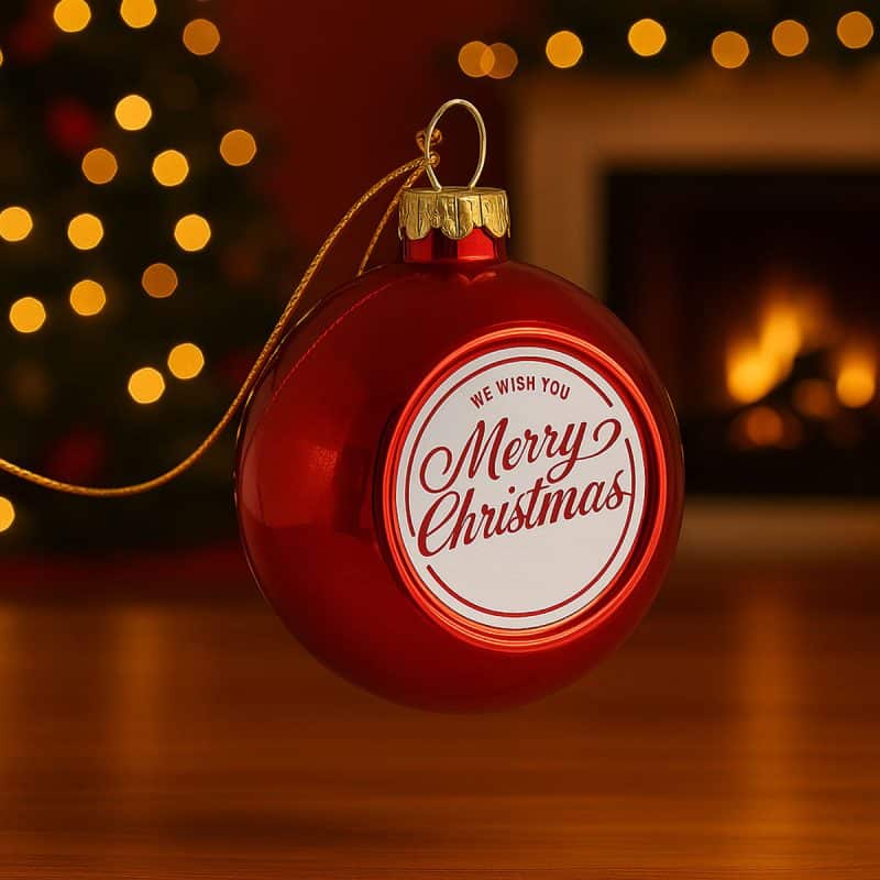 karácsonyfadísz karácsonyfagömb